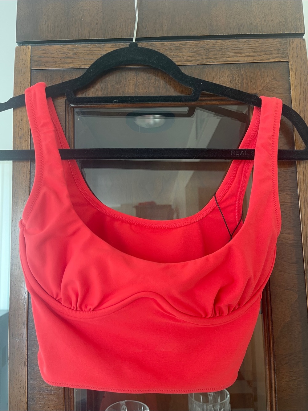 Monte X Jasmine Tookes cherry kaia tank top